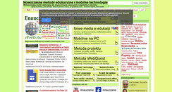 Desktop Screenshot of enauczanie.com