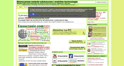 Desktop Screenshot of nowoczesne.enauczanie.com